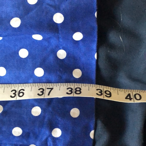 Liz Claiborne blue polka dot dress - Picture 11 of 12